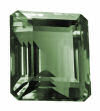 emerald cut green amethyst